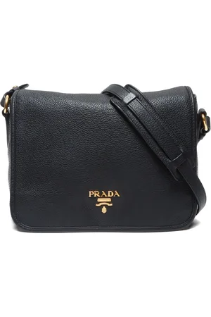 Prada Bolso de hombro con letras del logo 2010-2024