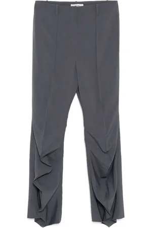 besfxxk Pantalones con diseño drapeado