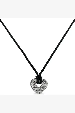 POIRAY Collar Secret en oro blanco con diamantes 2000