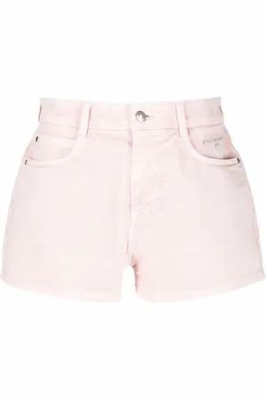 Stella McCartney Shorts con logo bordado
