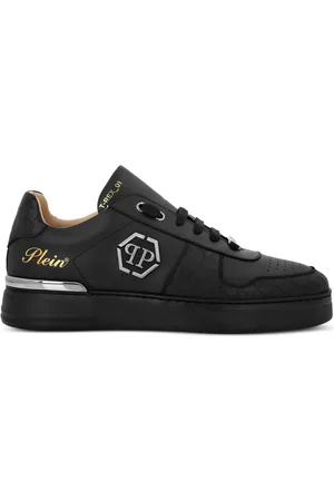 Philipp Plein Zapatillas con placa del logo