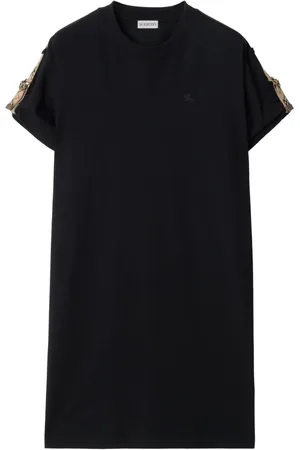 Burberry Vestido estilo camiseta de algodón
