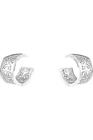 POIRAY Pendientes Fil en oro blanco con diamantes 2010