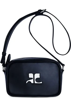 Courrèges Bolso cámara con logo