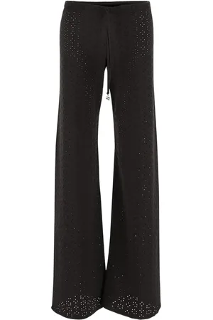 FISICO Pantalones rectos con pinzas