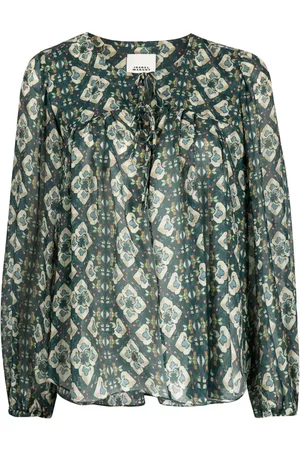 Isabel Marant Blusa Ametissa con lazo