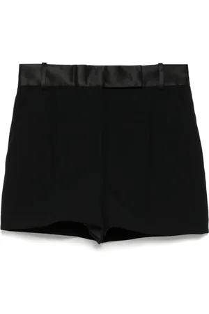 Khaite Pantalones cortos acampanados con pinzas