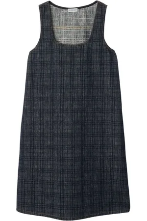 Burberry Vestido vaquero a cuadros
