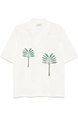 OFFICINE GENERALE Camisa Luis con palmera