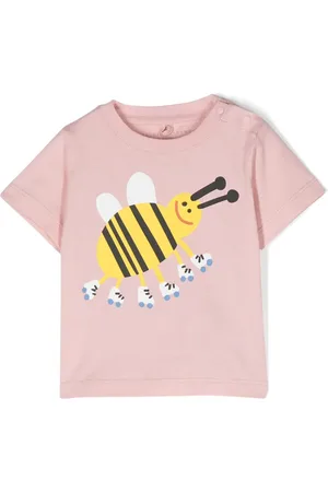 Stella McCartney Camiseta con motivo de abeja