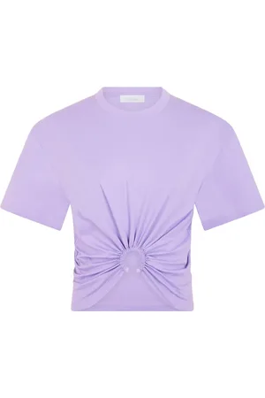 Paco rabanne Camiseta corta con logo bordado