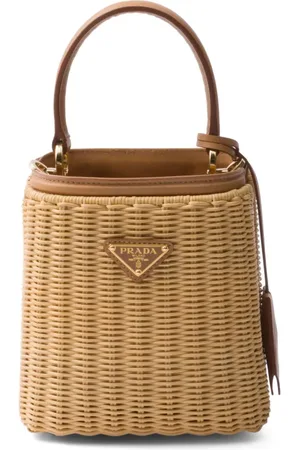 Prada Bolso bombonera Panier mini