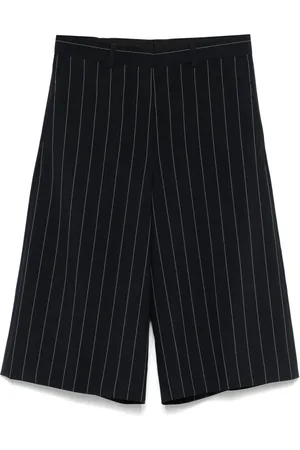 Stella McCartney Pantalones cortos de vestir a rayas diplomáticas