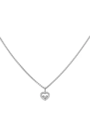 Chopard Collar Happy Diamonds en oro blanco de 2020