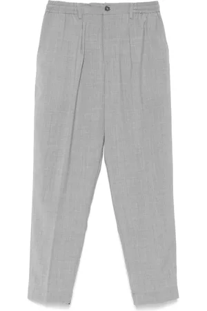 THE EDITOR Pantalones de chándal con efecto de punto en mezcla