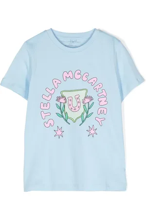 Stella McCartney Camiseta con logo estampado