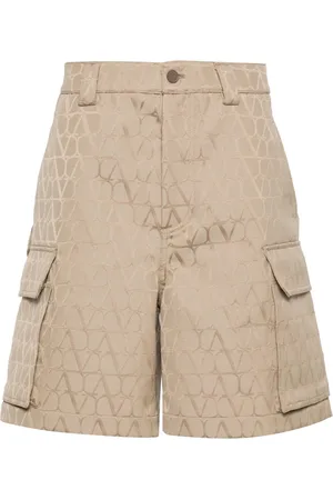 VALENTINO GARAVANI Bermudas cargo Toile Iconographe