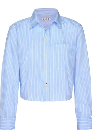 AMO Camisa a rayas de algodón