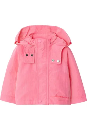 Burberry Chaqueta con capucha y logo