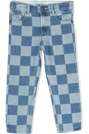 Stella McCartney Pantalones slim a cuadros
