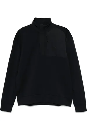HUGO BOSS Sudadera con solapa cortavientos