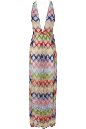 Missoni Vestido con motivo en zigzag