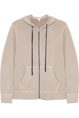 James Perse Sudadera Vintage French Terry con capucha y cremallera
