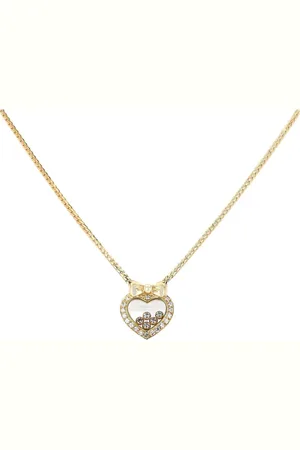 Chopard Collar Happy Diamonds en oro amarillo 2010