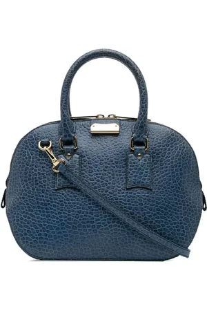 Burberry Bolso satchel Orchard Bowling pequeño de piel de becerro granulada 2000-2017