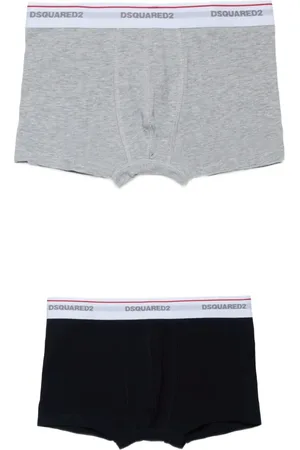 Dsquared2 Pack de 2 bóxeres con logo en la cinturilla
