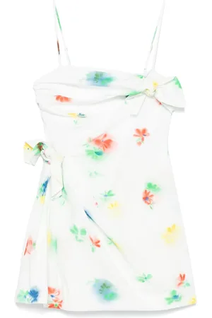 Msgm Vestido corto de algodón