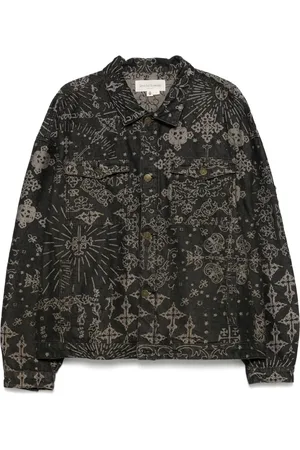 Untitled Artworks Chaqueta vaquera en jacquard