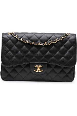 CHANEL Bolso de hombro jumbo con solapa doble 2014