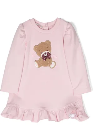 MONNALISA Vestido con motivo de oso