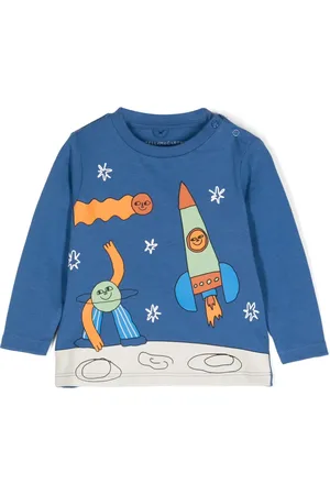 Stella McCartney Camiseta con estampado gráfico