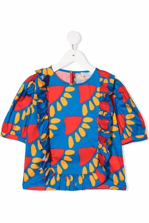 Stella McCartney Blusa con estampado abstracto