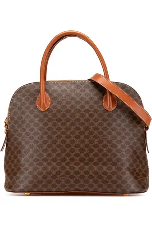 Céline Bolso satchel Macadam Coated Canvas Dome 1996