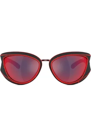 Diesel Gafas de sol con montura estilo mariposa