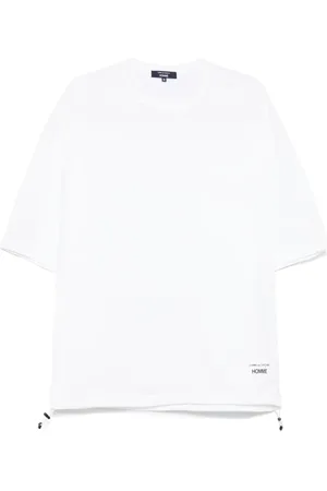 Comme des Garçons Camiseta con logo estampado