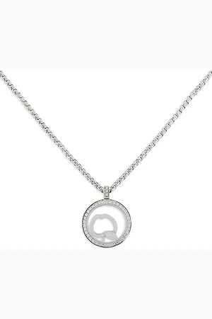 Chopard Collar Happy Diamonds Big Apple en oro blanco con diamantes 2010