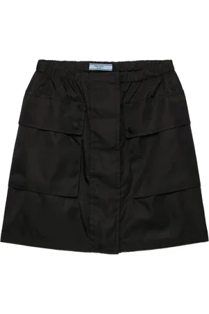 Prada Falda corta con cinturilla elástica