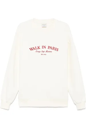 Walk In Paris Sudadera con logo bordado