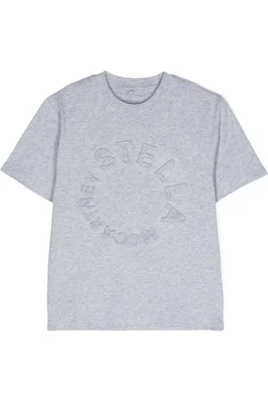Stella McCartney Camiseta con logo en relieve