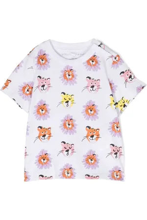 Stella McCartney Camiseta con animal print