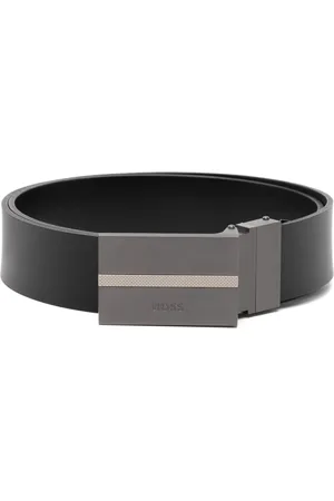 HUGO BOSS Cinturón reversible con logo grabado