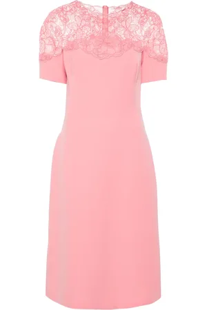ERMANNO SCERVINO Vestido cady de encaje