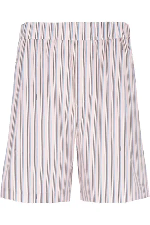 LANEUS Bermudas a rayas