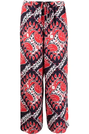 VALENTINO GARAVANI Pantalones con estampado Archive Manifesto