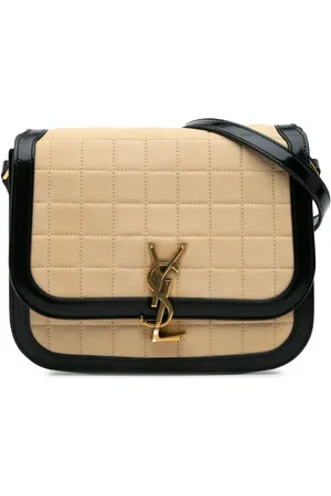 Saint Laurent Bandolera Monogram Solferino mediana acolchadade ante 2022
