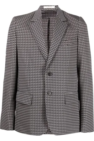 VALENTINO GARAVANI Blazer con motivo geométrico de Karl Lagerfeld x Cara Delevingne